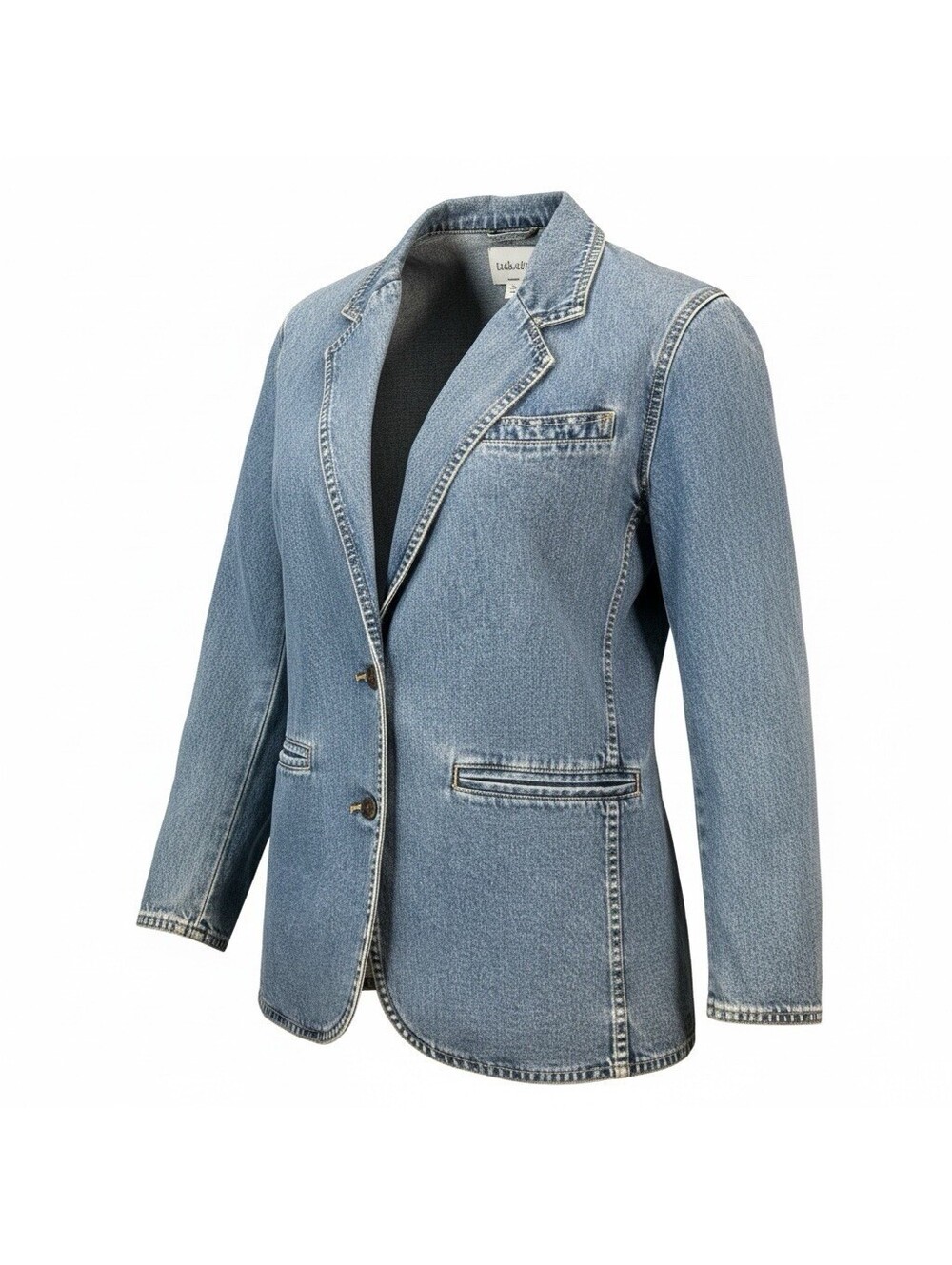 Vintage 80s Liz Claiborne Size 4 LizWear Denim Jacket Western Cowgirl